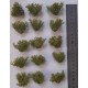 1/35 - 1/16 Plastic Plants - Wild Bushes Light Green (15pcs)
