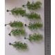 1/35 - 1/16 Plastic Plants - Wild Bushes Spring Green