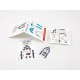 1/32 Focke Wulf Ta 152H-1 Quick Set 3D Acrylic Insturment Panel for Zoukei Mura kit