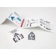 1/32 Focke Wulf Fw 190A-8 Updated Quick Set 3D Acrylic Insturment Panel for Hasegawa kit