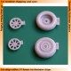 1/48 CAC Mustang Wheels w/Circumferential Tread for CA-18 Mk 21, 22 and 23