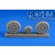 1/32 Mikoyan-Gurevich MiG-21 Late Wheel Set