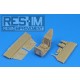 1/72 Messerschmitt Bf109G-5/Bf109G-6/Bf109G-8/Bf109G-14 Cockpit Set for AZ Model kit