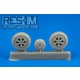 1/72 Mikoyan-Gurevich MiG-21 Wheel Set