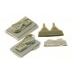 1/72 Mitsubishi J2M Raiden Wheel Bay for Hasegawa kits