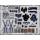1/72 Sukhoi Su-7U Interior Detail-up Set for Modelsvit kit