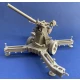 1/35 QF 3inch 20cwt AA Gun on Two Wheel Trailer