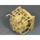 1/35 Chrysler A57 Multibank Engine & Photo-Etched Engine Bay for Tasca M4A4 Sherman