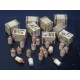 1/35 Rum Jars and Crates (20 open & closed Jars and 9 open & closed Crates)