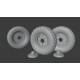 1/35 Bedford MW Early Pattern Wheels for Gecko Models