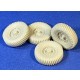 1/35 Eraly Ribbed Wheels for Bedford MW kits