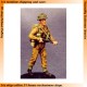 1/35 British/UK Infantryman Walking with Sten Submachine Gun (1 figure)