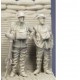 1/35 Lewis Gunner, Rifleman & Trench Section (2 figures & base)