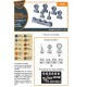 1/72 Kaman UH-2 A/B Seasprite (all versions) Wheel set
