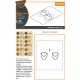 1/72 Polikarpov I-16 Vacuum Formed Canopy (late version) for ClearProp kits