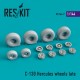 1/144 Lockheed C-130 Hercules Wheels Late for Revell/A-model/Minicraft kits
