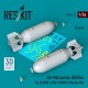 1/24 WWII/Korean War USAF/RAF AN-M64 Bombs 500lbs (2pcs)