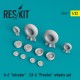 1/32 Grumman A-6 "Intruder", EA-6 "Prowler" Wheels set for Trumpeter kits