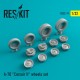 1/32 LTV A-7 "Corsair II" D Wheels set for Trumpeter kits