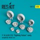 1/32 F-16A/B/C/D Fighting Falcon Early (weighted) Wheels for Hasegawa/Revell