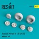1/32 Mirage III (D/E/R/S) Wheels set for Italeri/Revell kits