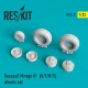 1/32 Mirage III (D/E/R/S) Wheels set for Italeri/Revell kits