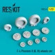 1/32 McDonnell Douglas F-4 Phantom II B/N Phantom II Wheels set