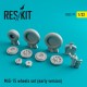 1/32 Mikoyan-Gurevich MiG-15 Early Wheels set for Trumpeter/Hobbycraft/HpH Models kits
