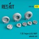1/32 North American T-28 Trojan (A,B) Navy Wheels set for Kitty Hawk kits
