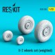 1/32 Ilyushin Il-2 Wheels set (weighted) for HobbyBoss kits