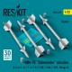 1/32 AIM-9E Sidewinder Missiles (4pcs) for A-4/6/7/ F-4/8/100/104/105/ Mirage III