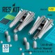1/32 AGM-65 Maverick Missiles (6pcs) with LAU-88 (2pcs) for A-10, F-16, F-8