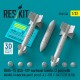 1/32 EGBU-15 BLU-109 Warhead Bombs (2pcs) with AN/AXQ-14 Data Link Pod