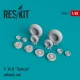 1/48 Grumman F-14 D "Tomcat" Wheels for Revell/Hasegawa/Hobby Boss kits