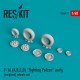1/48 F-16A/B/C/D Fighting Falcon Early (weighted) Wheels for AFV Club/Kinetic/Academy