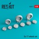 1/48 Su-17 Wheels for Hobby Boss/KittyHawk/Eduard/KP models/Smer kits