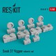 1/48 Saab 37 Viggen Wheels Set for Tarnagus/Special Hobby kits