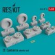 1/48 EE Canberra Wheels set for Airfix/Classic Airframes kits