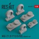 1/48 MiG-21 (F/F13/U/US) Wheels set for Trumpeter kits