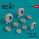 1/48 Me.262 Type 2 Wheels set for Dragon/Hobbe Boss/Italeri/Monogram kits