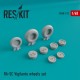 1/48 RA-5 Vigilante Wheels set for Trumpeter kits