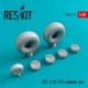 1/48 Douglas DC-3 (C-47) Wheels Set for Hasegawa/Monogram/Revell  kits