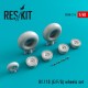 1/48 Bf.110 E/F/G Wheels Set for Dragon/Eduard/Hasegawa/Italeri/Revell/Cyber Hobby kits