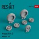 1/48 Mitsubishi F-2 Wheels set for Hasegawa kits