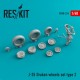 1/48 Saab J-35 Draken Type 2 Wheels Set for Hasegawa/Eduard kits