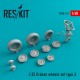 1/48 Saab J-35 Draken Type 3 Wheels Set for Hasegawa/Eduard kits