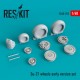 1/48 Sukhoi Su-27 Wheels Early version set for Academy/GWH/HobbyBoss/Eduard/Kitty Hawk