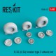 1/48 Douglas B-26 (A-26) Invader Type 3 Wheels set for ICM/Hasegawa/Monogram/Revell kits