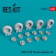 1/48 FMA IA 58 Pucara Wheels set for Kinetic kits
