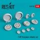 1/48 Northrop F-89 Scorpion Wheels set for Revell kits